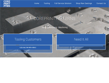 Tablet Screenshot of coreprintpatterns.com